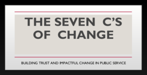 The Seven Cs of Change